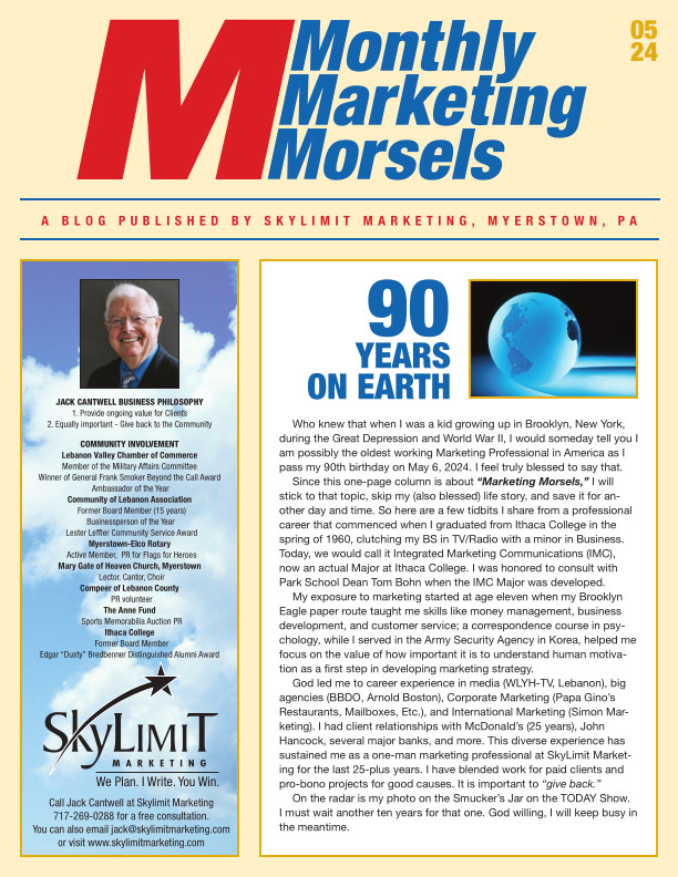 May 2024 Morsel